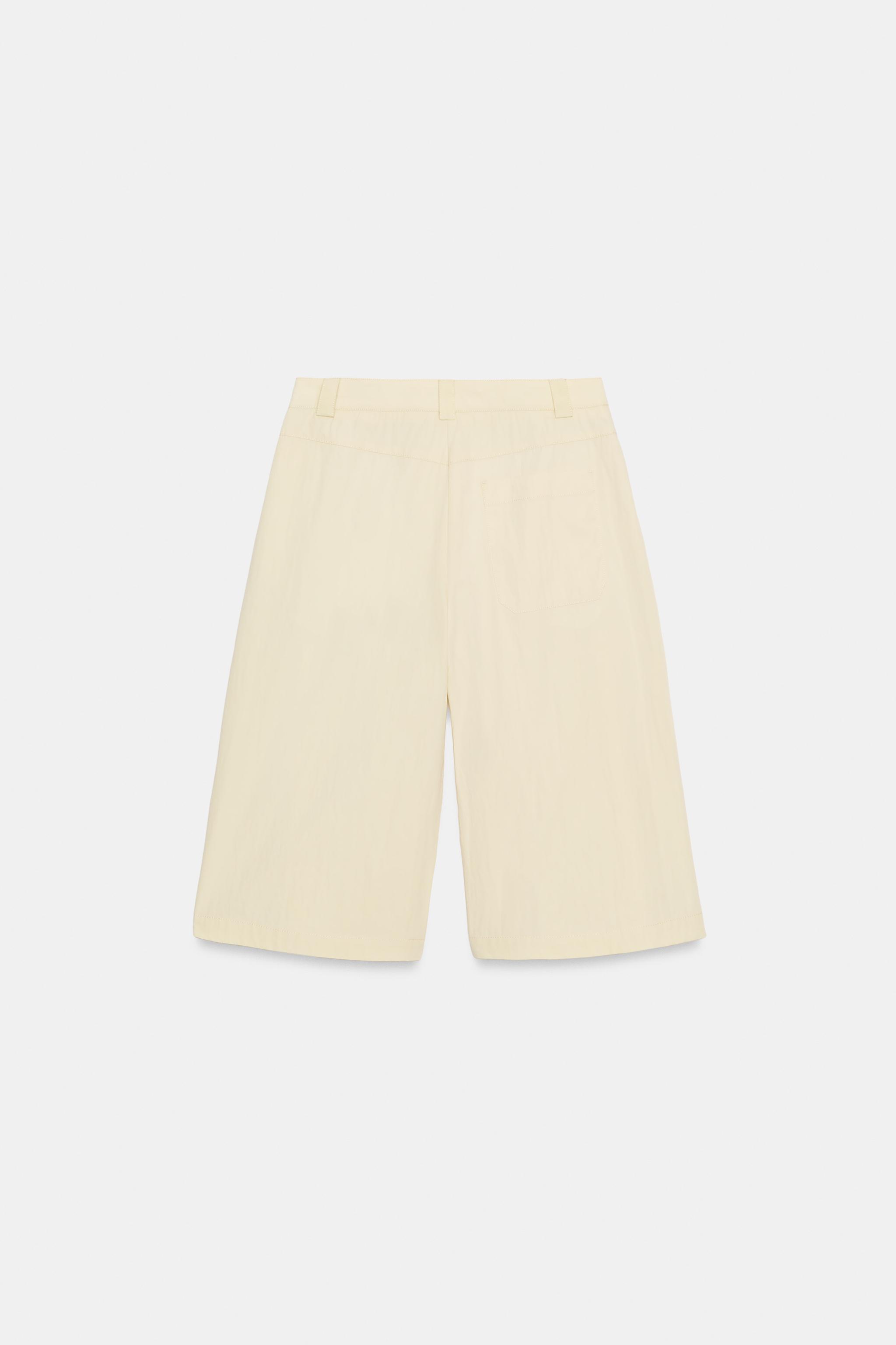ZW COLLECTION PLEATED BERMUDA SHORTS